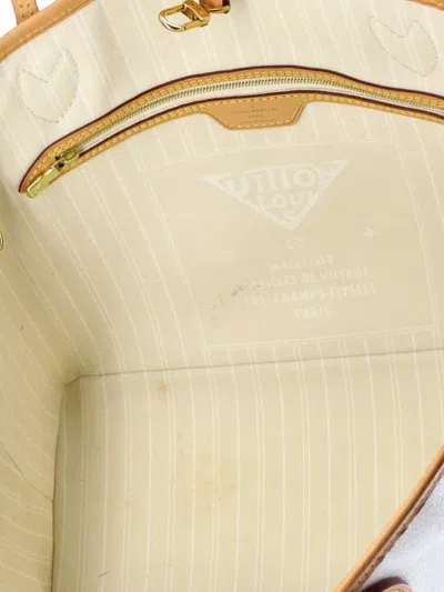 Pre-owned Louis Vuitton Neverfull Nm By The Pool Monogram Giant Mm Tote Bag In Blue