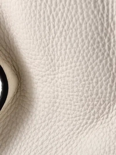 Pre-owned Fendi Peekaboo X-lite Fit Bag Leather Large Tote Bag In White