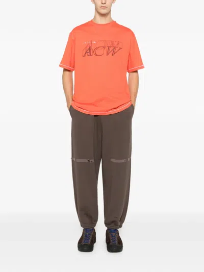 A-cold-wall* Serif T-shirt In Red