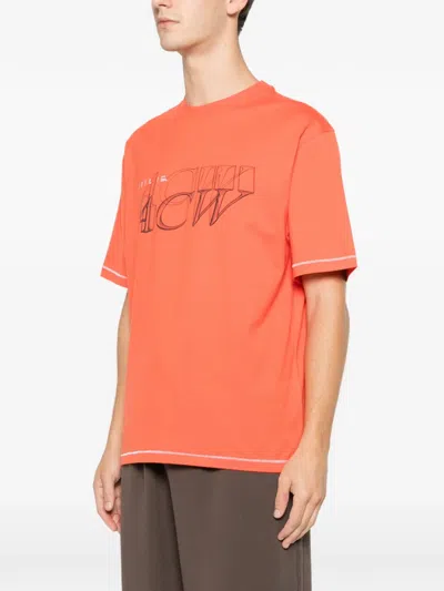 A-cold-wall* Serif T-shirt In Red