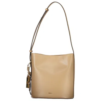 Furla Marrone Pelle Women Handbag In Brown