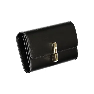 Furla Nero Leather Women Women's Wallet In Black