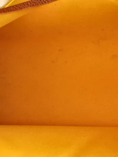 Pre-owned Goyard Hardy Pet Carrier Coated Canvas Gm Shoulder Bag In Brown