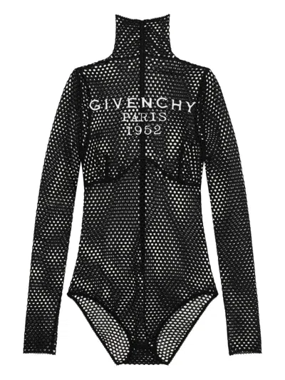 Givenchy Women High-neck Bodysuit In Black