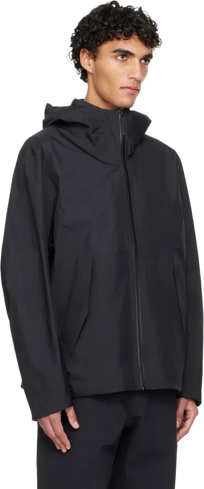Veilance Black Diode Jacket In Blue