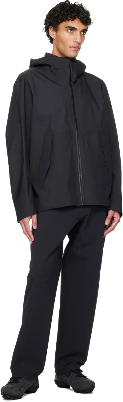 Veilance Black Diode Jacket In Blue