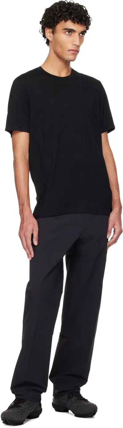 Veilance Black Frame Ss T-shirt In Black