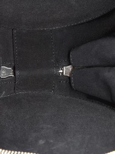 Pre-owned Chanel Evening On The Moon Round Evening Bag Glittered Pvc With Patent Mini Crossbody Bag In Black