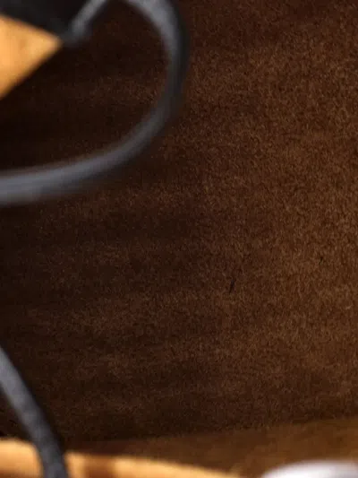 Pre-owned Bottega Veneta Drop Leather Bucket Bag In Black