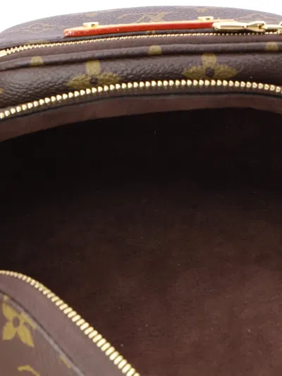 Pre-owned Louis Vuitton Bum Bag Monogram Canvas Mini Belt Bag In Brown