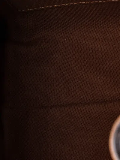 Pre-owned Louis Vuitton Montsouris Nm Monogram Canvas Pm Backpack In Brown