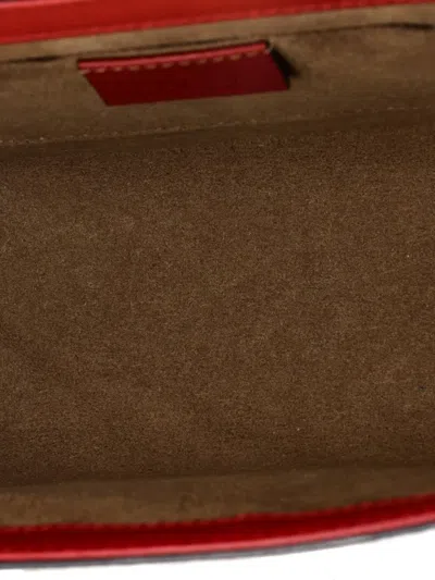 Pre-owned Gucci Padlock Shoulder Bag Gg Coated Canvas And Leather Small Crossbody Bag In Brown