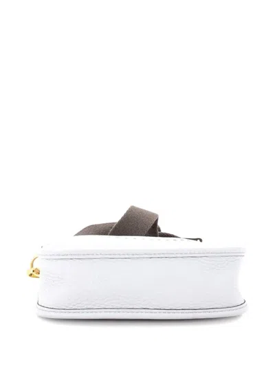 Pre-owned Hermes Evelyne Bag Gen Iii Clemence Tpm Crossbody Bag In Blue