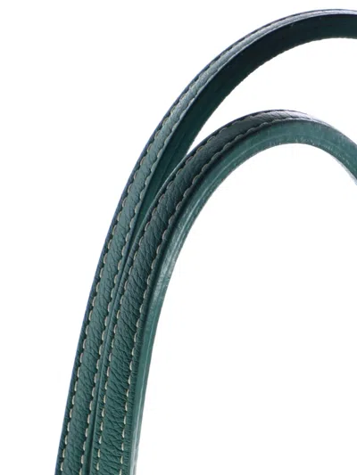 Pre-owned Goyard Saint Louis Coated Canvas Pm Tote Bag In Green