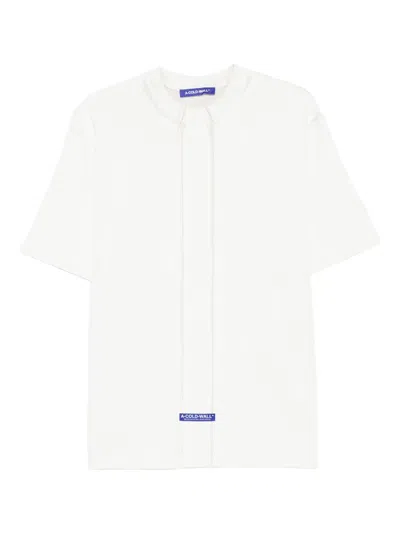 A-cold-wall* Fracture T-shirt In Neutral