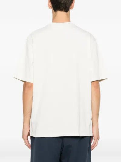 A-cold-wall* Fracture T-shirt In Neutral