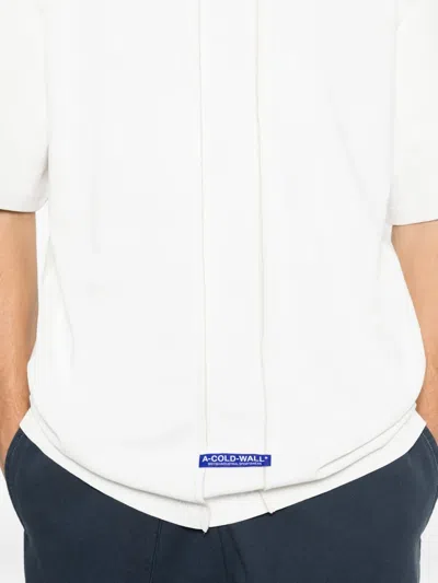 A-cold-wall* Fracture T-shirt In Neutral