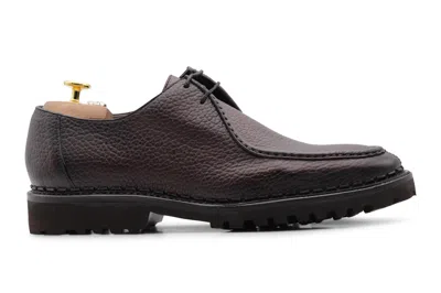 Harris Shoes 1913 Stringata In Pelle Effetto Alce Con Cucitura A Mano In Multi