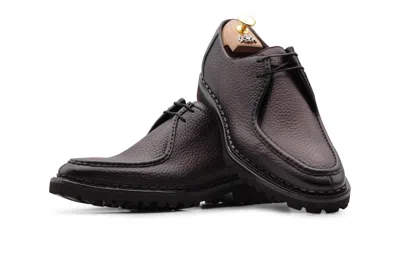 Harris Shoes 1913 Stringata In Pelle Effetto Alce Con Cucitura A Mano In Multi