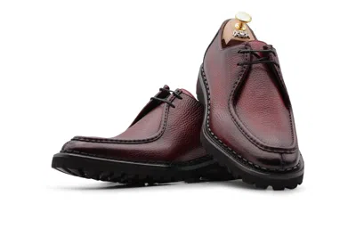 Harris Shoes 1913 Stringata In Pelle Effetto Alce Con Cucitura A Mano In Multi