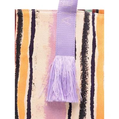 Alemais Michelle Striped Tote Bag In Multi