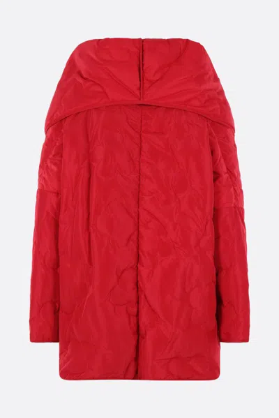 Maria Calderara Coats In Red