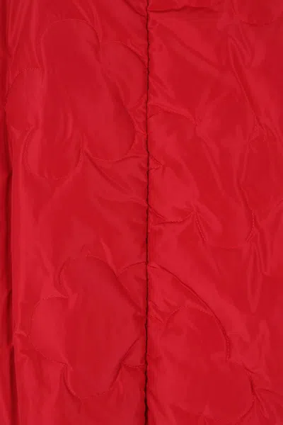 Maria Calderara Coats In Red