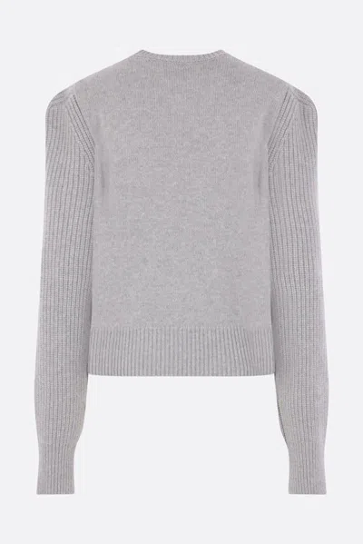 Sa Su Phi Ribbed Sweater In Gray