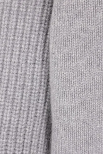 Sa Su Phi Ribbed Sweater In Gray