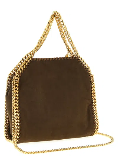 Stella Mccartney Falabella Mini Crossbody Bags Brown In Brown