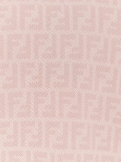 Fendi Ff Wool And Silk Sweater In Multi