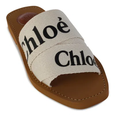 Chloé Flat Shoes Light And Natural In Brown