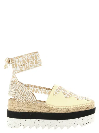 Stella Mccartney Gaia Espadrilles In Yellow