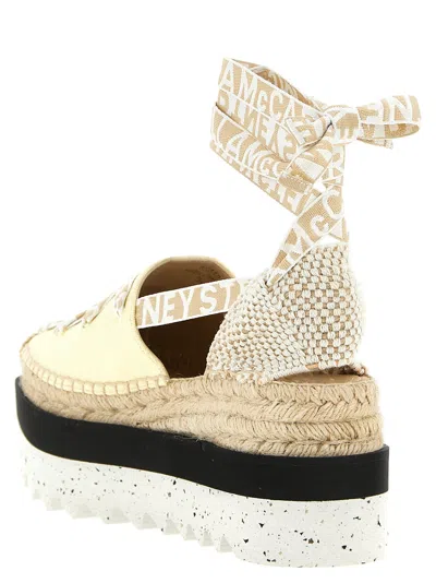 Stella Mccartney Gaia Espadrilles In Yellow