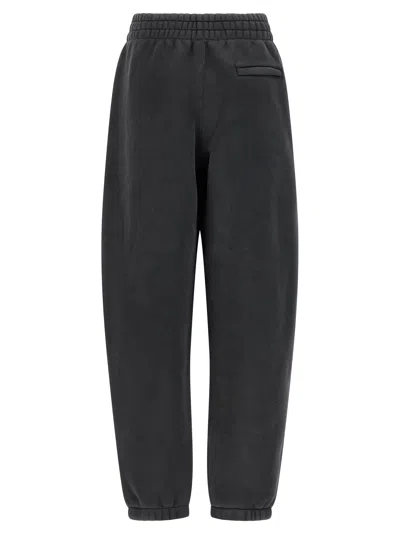 Alexander Wang T Hotfix Logo Joggers In Black