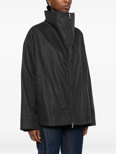 Totême Jackets Blacks And Greys In Black