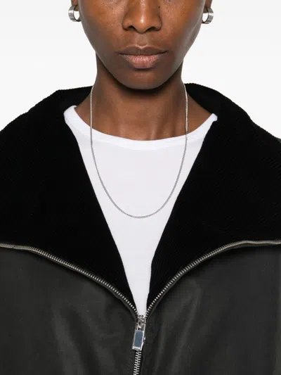 Totême Jackets Blacks And Greys In Black