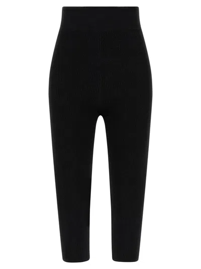 Chloé Knitted Leggings In Black
