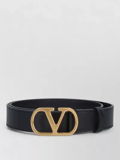 Valentino Belt Adjustable Length Multiple Holes Design In Blue