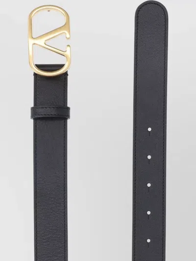 Valentino Belt Adjustable Length Multiple Holes Design In Blue