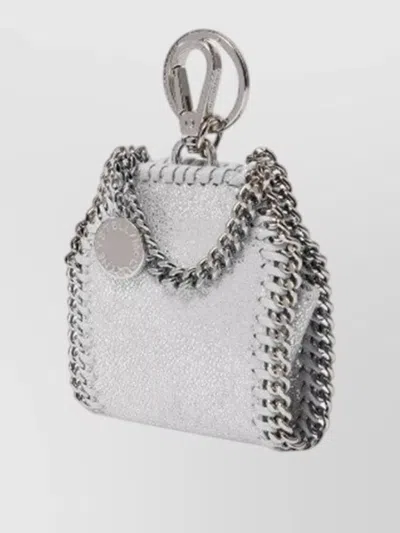 Stella Mccartney Airpods Case Chain Strap In Black