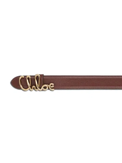 Chloé Belts In Brown