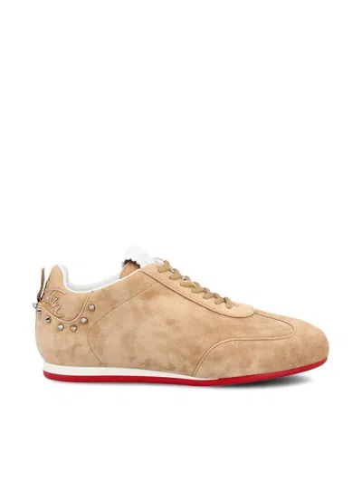 Christian Louboutin Eleonora Low-top Sneakers In Animal Print