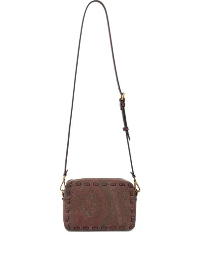 Etro Shoulder Threading Arnica Bags In Brown