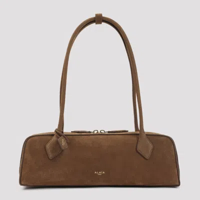 Alaïa Teckel Medium Shoulder Bag Women In Brown