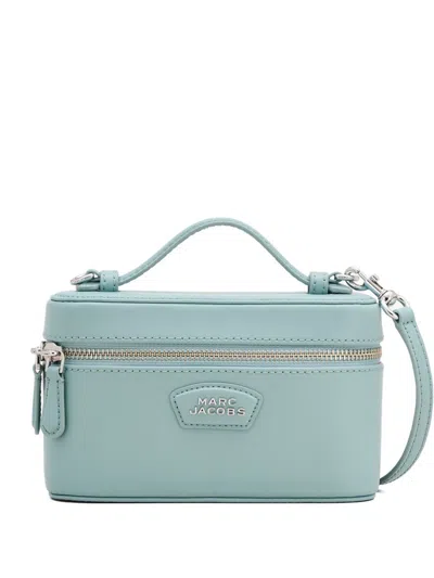 Marc Jacobs The Vanity Leather Crossbody Bag In Blue