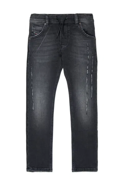 Diesel Krooley-ne-j Jeans In Black