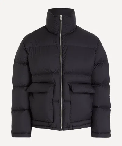 Auralee Mens Black Super Light Ripstop Down Jacket In Black