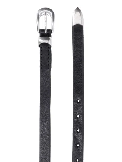 Our Legacy 2 Cm Belt In Black