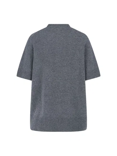 Extreme Cashmere N454 Scott Sweater In Gray